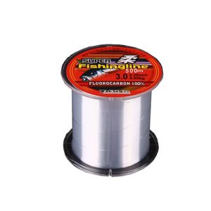 Braid Line Fiske Fisk Fluorokarbon Belagd 3D Osynlig Nylon Carp Wire Super Strong Japane Mater For