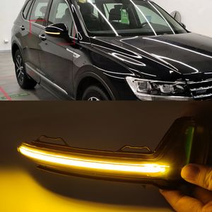 2st för VW Tiguan MK2 2017 2018 2019 Touareg MK3 EU 2019 Scroll Side Rearview Mirror LED Dynamic Turn Signal Blinking Light Blink2992