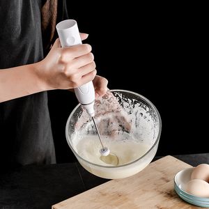 Household Small Electric Whisk Egg Beater Blender Coffee milk blender Milk Frother kitchen gadgets baking accessories