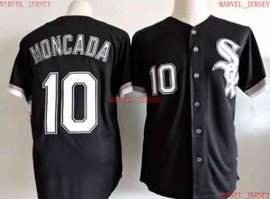 Män kvinnor ungdomar yoan moncada baseballtröjor syade anpassa valfritt namn nummer jersey xs-5xl