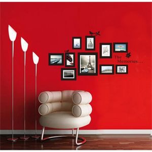 New Design Po Frame Wall Decals Vinyl Wall Stickers Home Decor Every Moment Of Life 210420