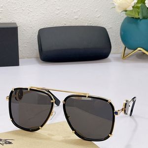 Designerskie okulary przeciwsłoneczne VE2233 fashion simple full frame metalowe zauszniki damskie okulary ochronne ochrona UV z oryginalnym pudełkiem