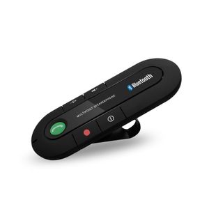 USB Bluetooth Handsfree Kit de Carro Sem Fio Telefone MP3 Música Player Sol Visor Clip FialerPhone Carregador Sem Aux