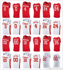 NCAA College Basketball Jerseys 32 Reggie Chaney 4 Justin Gorham Quentin Grimes 35 Fabian White Jr. 3 DeJon Jarreau 0 Marcus Sasser 12 Tramon Mark 5 Cameron Tyson