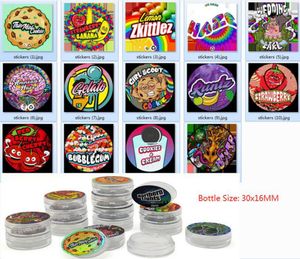 تعبئة زجاجات Office School Business Industrial Cake Cake Hologram Sticker 5ml Thin Mint mylar package bottle blastic jar tank herb dry herb