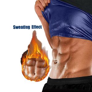 Unisex Sweat Vest Men Women Sports Fashion Gym Slim Thin Belly Neoprene Sauna Vest Sauna Sweat Shirt Body Shaper Slimming Tank X0507