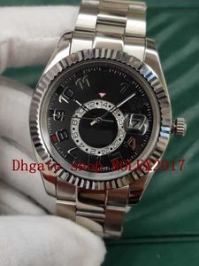 Mechanical 10 Styles factory Sale Luxury men Top selling Sky Dweller 326935 Automatic Movement Fluted Bezel mens Watch 2021