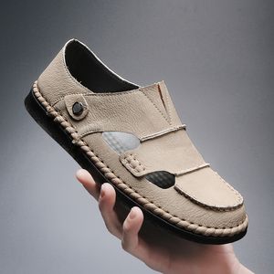 Hotsale Men Sandalsカジュアル散歩砂浜のビーチオリジナルの靴の女性紳士紳士フリップフロップ通気性と軽量のフリップフロップ