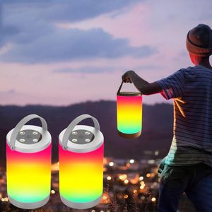 Downlights Creative Led Atmosphere Light Portable Night Camping Bedside Lamp USB Charging Bedroom Decor For Good Sleeping
