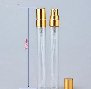 Bottiglia di profumo in vetro da 10 ml Svuota flacone spray refidibile piccolo perfumo di flaccumo per profumi prove di fiale