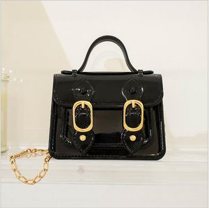 Hbp mini pvc mulheres bolsa bolsa tote preto