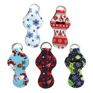 Latest dive key buckle lipstick hanger lipsticks set Neoprene keys