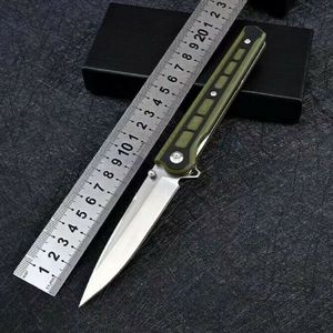 8 '' Yeni Hızlı Açılış G10 Kolu M390 Çelik Blade Taktik Bıçak Kamp Avcılık Survival Bıçaklar Cep Katlanır Bıçak VTF21