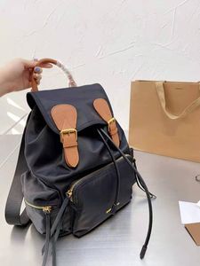 Designer Backpack Women Shoulder Bags Luxurys Backpacks Student School Bag Fashion Purses Nylon Material 5Colors High Quality Purse