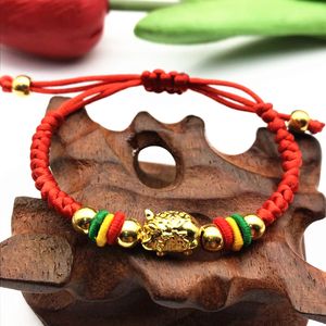 New fashion lucky animal pig red rope bracelet extendable bracelets DIY accessories for this year lovers Female