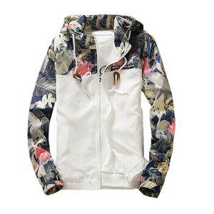 floral white women jacket winter warm bomber jacket women clothing coat sweater windbreaker 210419