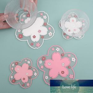 1pcs japan stil körsbärsblomma värme isolering bordmatta familj kontor anti-skid te kopp mjölk rån kaffekopp coaster