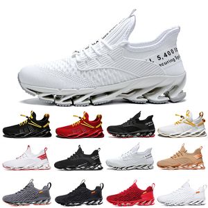 Fashion Non-Brand men women running shoes Blade slip on black white red gray Terracotta Warriors mens gym trainers outdoor sports sneakers 39-46