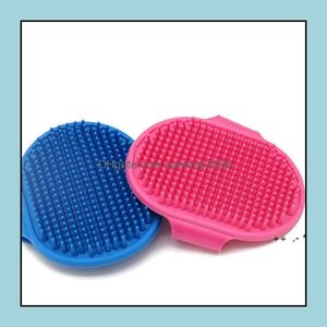 Dog Grooming Supplies Pet Home & Garden Bath Brush Comb Sile Spa Shampoo Mas Shower Hair Removal For Cleaning Tool Gwe10363 Drop Delivery 20