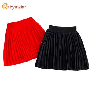 Clearance bebê tutu saia nova moda lace malha saias coloridas para crianças 2021 personalidade partido roupas meninas saia 210331