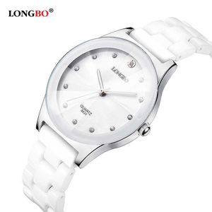 Luxury Water Resistant Easy Read Sport Ceramic Wrist Watch, Top Quality Lady Dress watches 210616