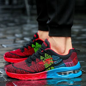 2021 Erkekler Kadınlar Için Tasarımcı Koşu Ayakkabıları Mavi Gri Kırmızı Moda Erkek Eğitmenler Yüksek Kalite Açık Spor Sneakers Boyutu 35-45 EF