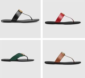 2022 designersandaler män och kvinnor tofflor Underdelar Flip Flops lyxigt mode för damer