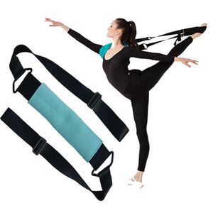 Hot Sell Ballet Band Soft Opening Belt Elastic Pull Up Strap Fitness Pilates Dance Training Yoga Stretching Resistance Band H1026