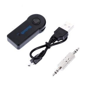 2021 3.5mm AUX Audio MP3 Música Bluetooth Receptor de Carro Kit de Carro Sem Fio Handsfree Speakphone Adaptador para telefone inteligente no carro