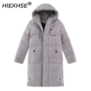 XIEXHSE Piumino di marca da uomo addensato con grande collo in vera pelliccia Parka caldo -30 gradi Cappotto invernale da uomo impermeabile casual 211104