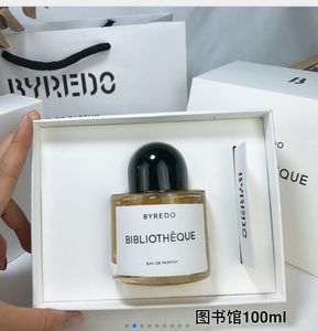 Byredo Perfume 100ml EDP Man Woman Fragrance Open Sky Young Rose La Tulipe Bibliotheque Lil Fleur High Quality Scented Parfum Long Lasting Good Smell Fast Ship