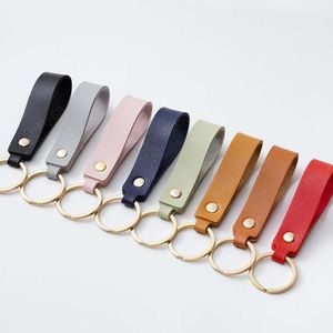 Mode PU Leder Schlüsselbund Business Geschenk schlüsselanhänger Männer Frauen Auto Schlüssel Band Taille Brieftasche Schlüsselanhänger