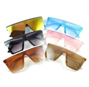Kinder-Sonnenschutz, modische, quadratische Kinder-Sonnenbrille, Baby-Übergröße, Vintage-Silber-Spiegel, Kinder-Brillen-Zubehör, DB735