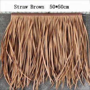 Simulation Thatched Plants Home Garden Decoration Retardant Thatch Outdoor Roof Pavilion Decoration Straw Fake Grass