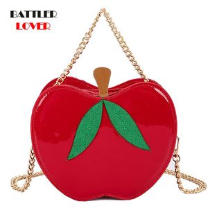 Wholesale messenger bags for teenagers for sale - Group buy Cross Body Women Crossbody Handbags Lady Fashion Purse Female Shoulder Messenger Bags Girls Leaves Red Apple Mini Bag For Teenager