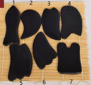 Partihandel Massage Stones Rocks Gua Sha Tools Guasha Tool Skrapning för ansikte baksida och nacksmärta