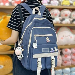 Signore Laptop Cute College Student School Bag School Bag Kawaii Book Harajuku Fashion Travel Backpacks