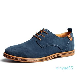 Grande tamanho vestido sapato colorido trabalho masculino loafer lazer calçado liso cowskin moda azul sapatos clássico designer sapatos