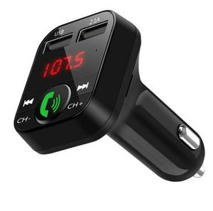 Cell Phone Chargers Car Kit Handsfree Wireless Bluetooth FM Transmitter LCD MP3 Player USB Charger 2.1A Accessories