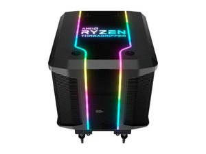 Cooler Master AMD Wraith Ripper TR4 Hochleistungs-CPU-Luftkühler, adressierbares RGB-Threadripper-Logo-Display, 7 Heatpipes, Dual-Tower-Kühlkörper, Armor Air-Guide