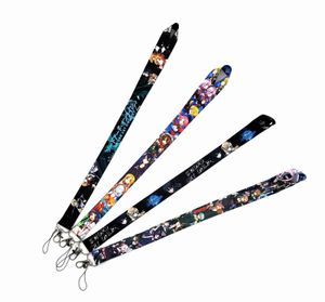 Anime Boy Lanyard For Key Cell Phone Hanging Rope Keychain USB ID Card Badge Holder Keychain DIY Lanyards Bgas Cosplay Gift