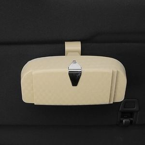 RV Travel Car Solglasögon Fodral Holder Universa Glasses Cage Storage Boxes Sun Visor Clip Storage Bag278f