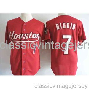 Stickerei Craig Biggio, berühmtes amerikanisches Baseball-Trikot, genähtes Herren-Damen-Jugend-Baseball-Trikot, Größe XS-6XL