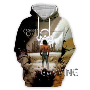 Erkek Hoodies Tişörtü Moda Kadın/Erkek 3D Baskı Coheed Ve Cambria Kaya Kapşonlu Harajuku Hoodie H01