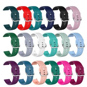 22mm 20MM Sport Silicone strap for Xiaomi Mi Watch Color Sports Edition Bracelet band for SAMSUNG GALAXY WATCH 4 HUAWEI WATCH GT VENU 2 PLUS Replacement Watchbands