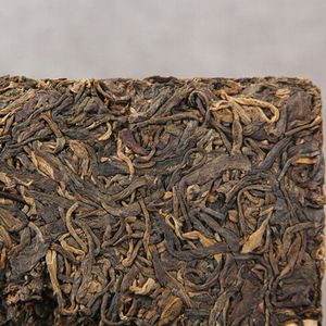 250g Yunnan Natural Pu-erh Green Tea Top ancient tree Pu'er Gold Prize Raw Pu'er Brick Gift Tea China vert Health Drink