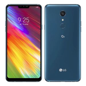 Original desbloqueado LG Q9 telefones 6.1 polegadas Quad-Core 4GB RAM 64GB ROM 16MP Câmera 2160P Snapdragon 821 Fingerprint Telemóvel