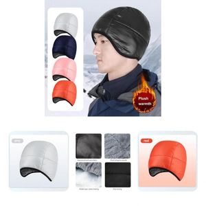 Bisiklet Kapaklar Maskeleri Unisex Pratik Kulak Koruyucu Beanie Bir Boyutu Sürme Şapka Koşmak için Saf Renk