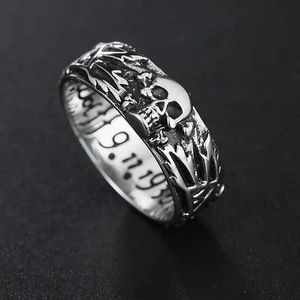 Klaster pierścienie ze stali nierdzewnej mężczyźni władczy czaszka diabeł Punk Gothic prosty dla rowerzysty mężczyzna chłopiec biżuteria kreatywność prezent hurtownia OSR324