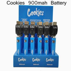 Batteria regolabile BATTERY Tensione variabile 900mAh con caricabatterie USB 510 Batterie filettatura Penna ricaricabile Vai per vaporizzatore di olio spessa 30pcs / lot